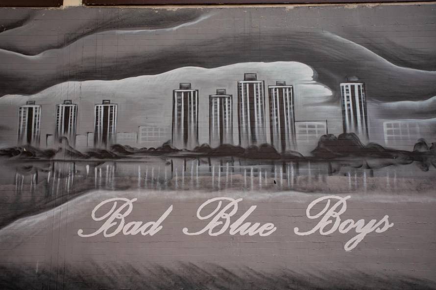 Zagreb: Murali i grafiti Bad Blue Boysa posvećeni Dinamu