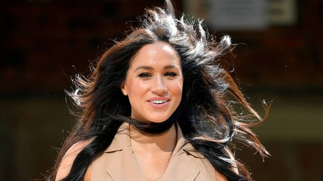 FILE PHOTO: Britain's Meghan Markle, Duchess of Sussex, visits the University of Johannesburg