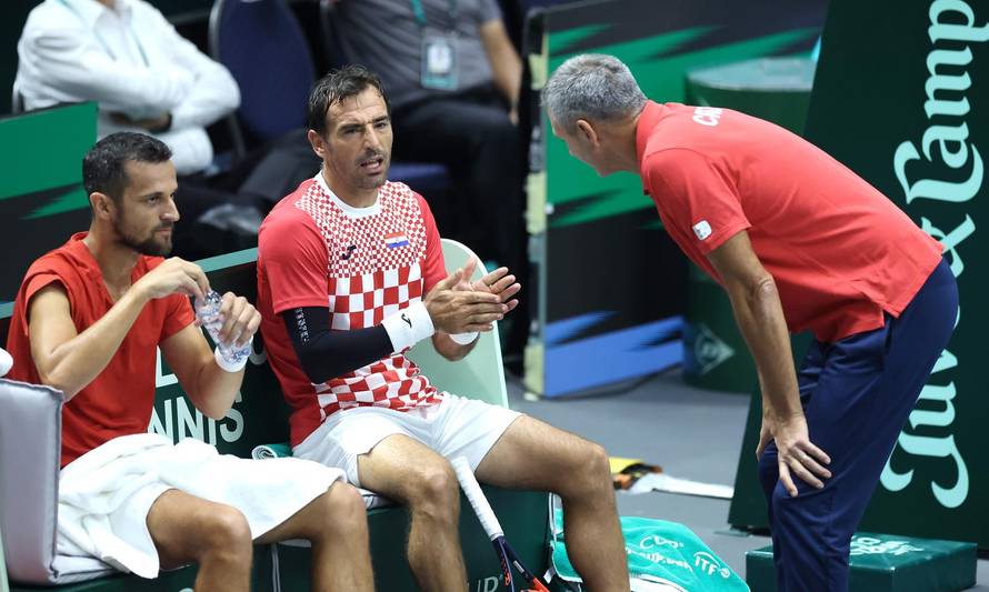 Split: Skupina D Davis Cupa, Hrvatska - SAD, Dodig/Pavić - Krajicek/Ram