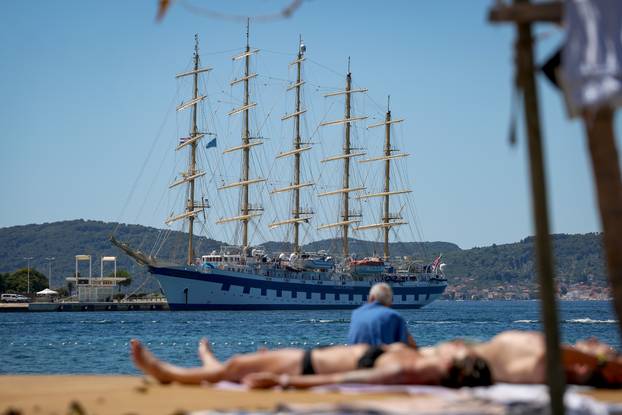 Zadar: Jedrenjak Royal Clipper na Pozdravu suncu