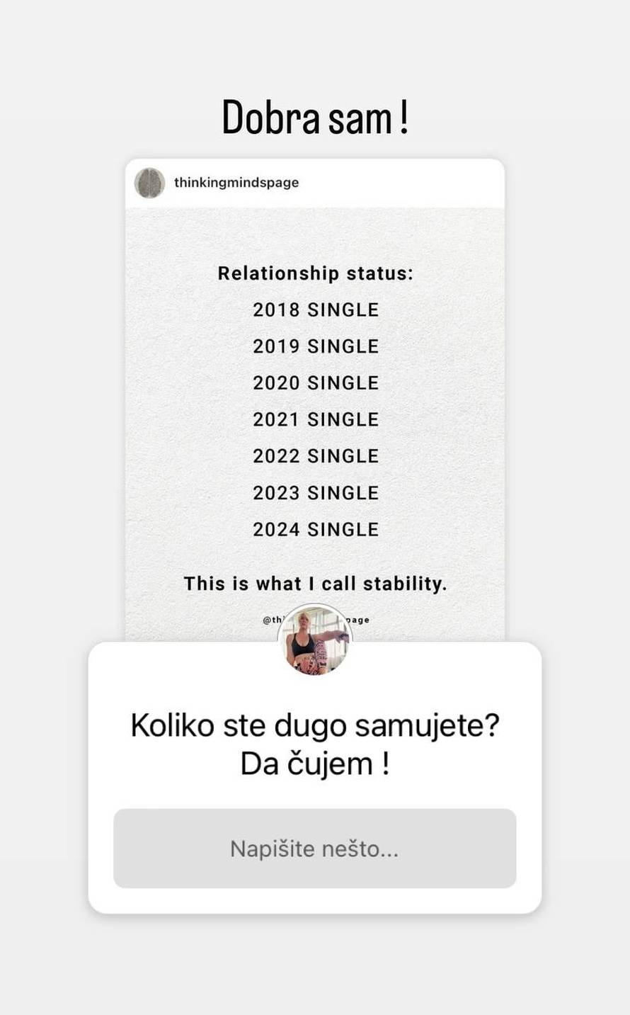 Danijela Dvornik otkrila koliko je dugo sama: 'Nestašica velika'