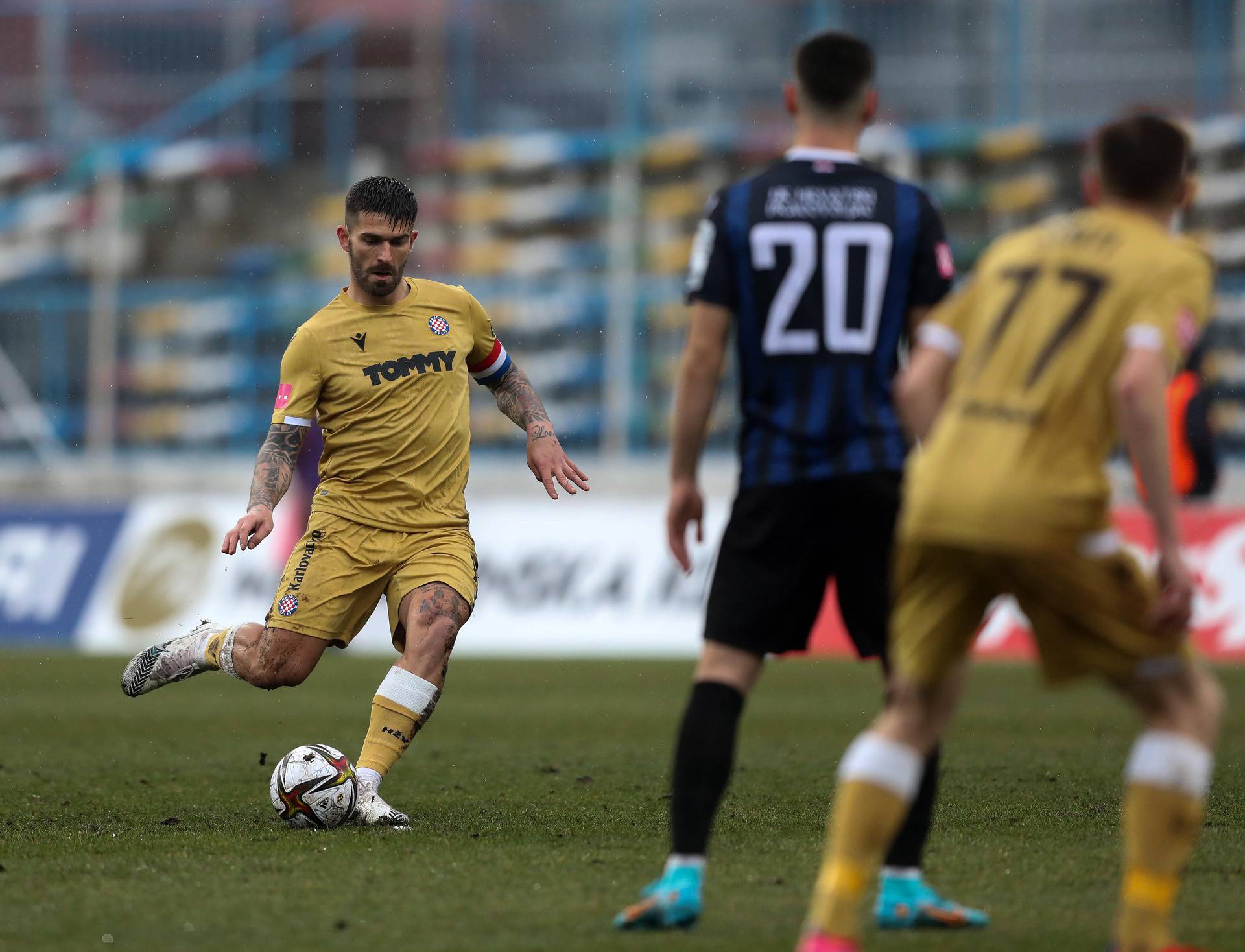 Hrvatski dragovoljac i Hajduk sastali se u 24. kolu HT Prve lige