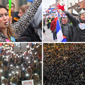 FOTO Nevjerojatne scene: Tisuće marširale u prosvjedu u Nišu,  15 minuta šutili za 15 preminulih