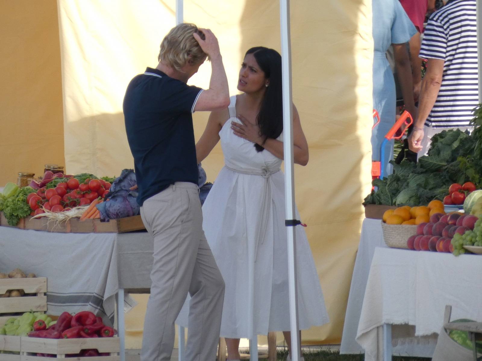 Salma Hayek i Owen Wilson u ranu zoru nastavili sa snimanjem filma Bliss na splitskoj rivi