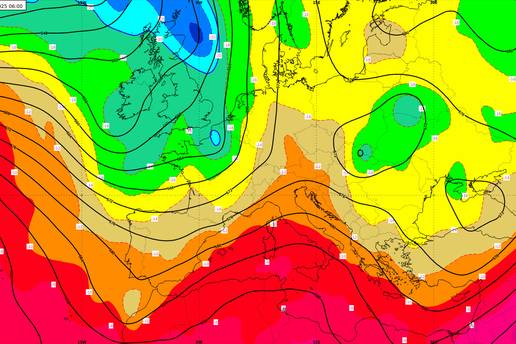 Hrvatska na udaru nevremena i kiše: Upalili crveni alarm za dio zemlje, evo što nas čeka sutra...