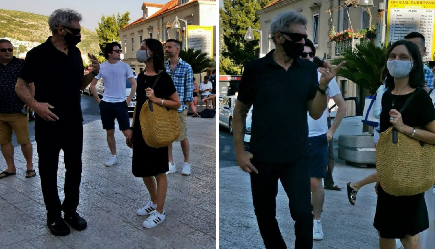 Glumci Harrison Ford i Calista Flockhart ljetuju  u Dubrovniku