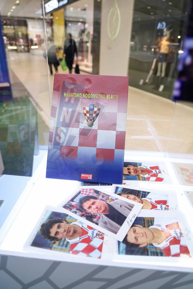 Zagreb: Izložba povodom 35 godina Hrvatskog nogometnog saveza 