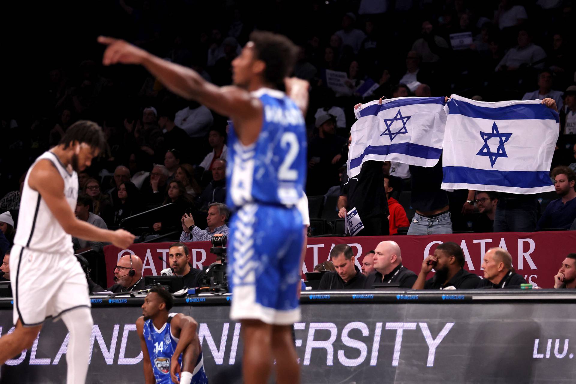 NBA: Preseason-Maccabi Ra'anana at Brooklyn Nets