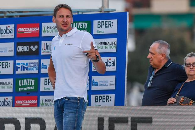 Waterpolo Italian Serie A match - Final 1st / 2nd place - race 3 - Pro Recco vs AN Brescia