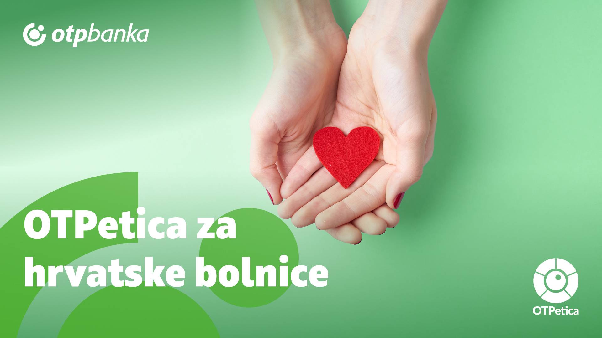 Donacijski program: OTPetica za hrvatske bolnice