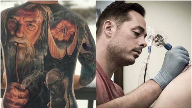 'On je majstor za 3D': Njegove tetovaže izazivaju vrtogavicu