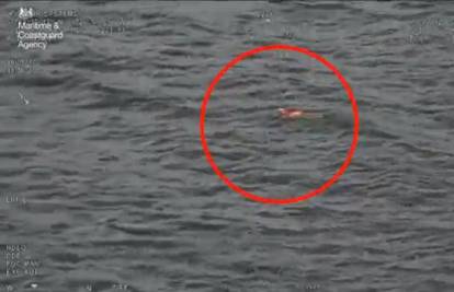 Imao sreće: Pas nestao u moru, spazio ga helikopter na vježbi