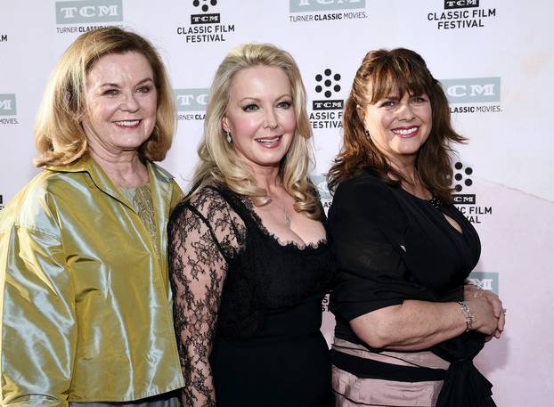 FILE PHOTO: Cast members Heather Menzies-Urich, Kym Karath and Debbie Turner pose during 50th anniversary screening of musical drama film "The Sound of Music" at the 2015 TCM Classic Film Festival in Los Angeles