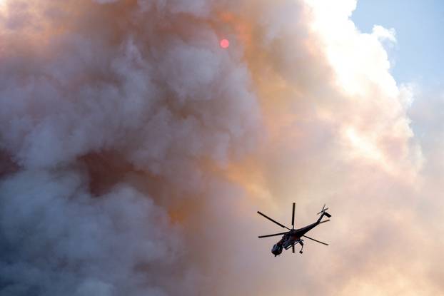 Wildfire in Krio Pigadi