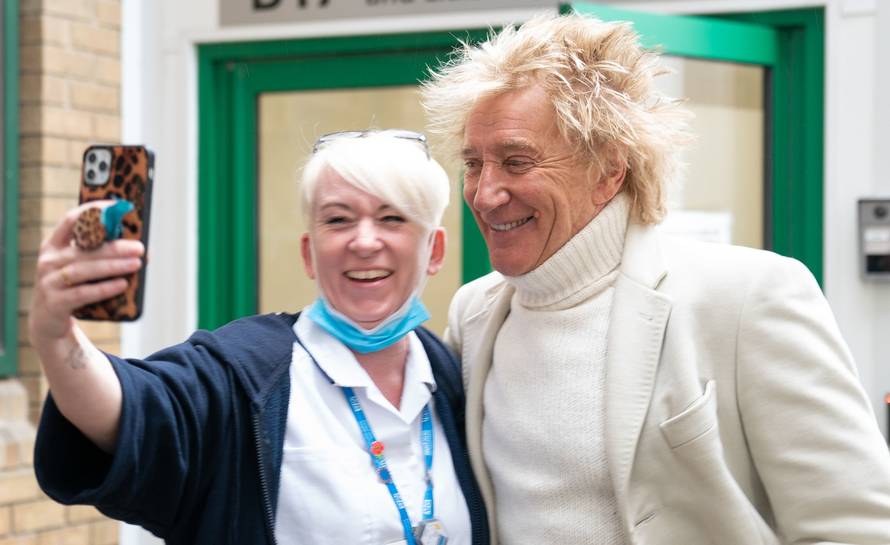 Rod Stewart hospital scan payments