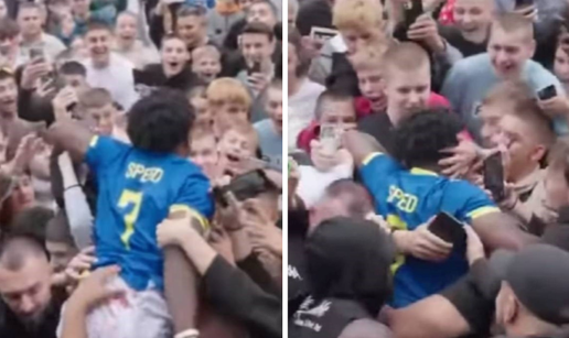 VIDEO IShowSpeed skočio je s automobila na djecu u Sarajevu. Plakali su, upetljali se zaštitari