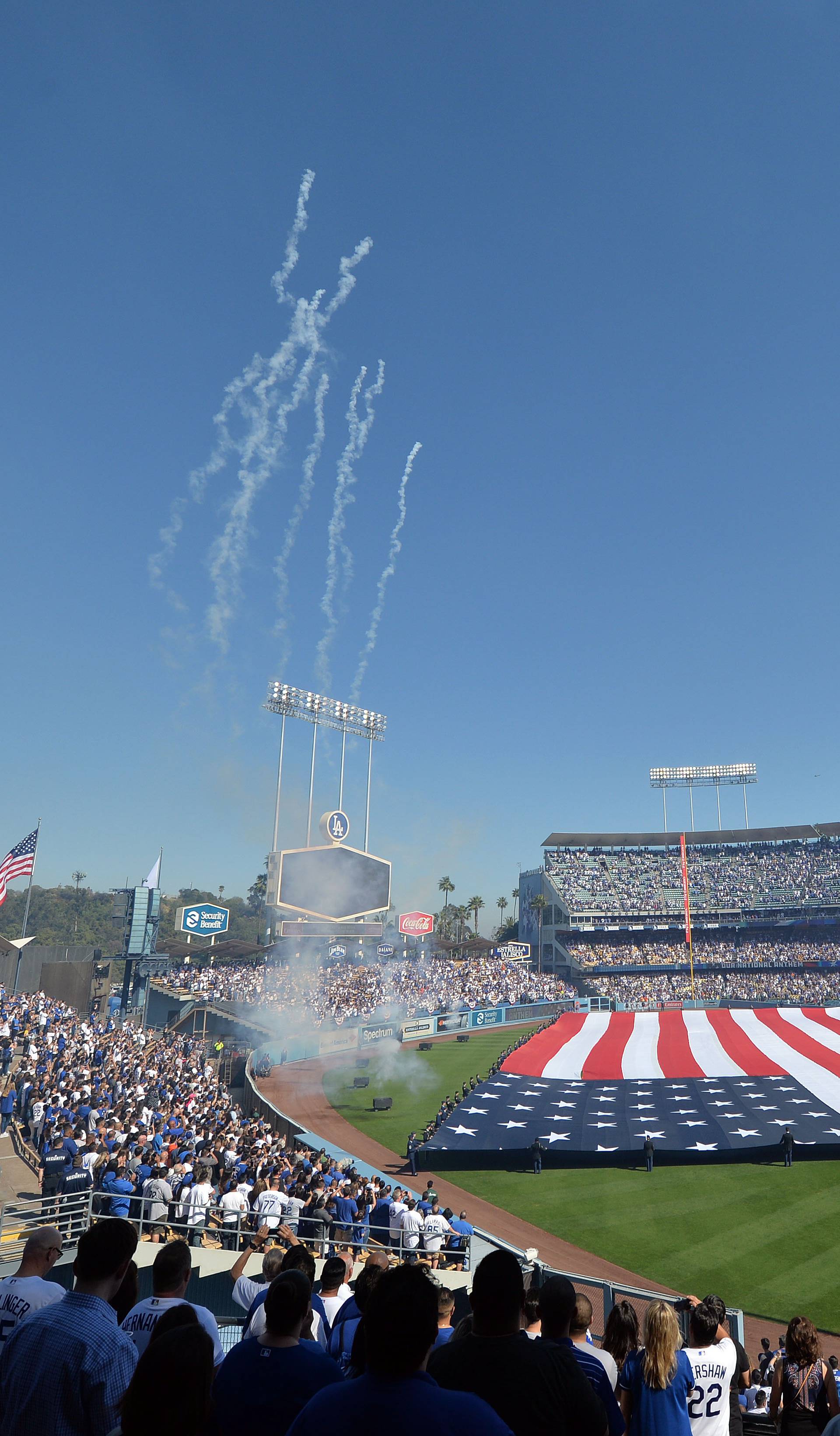 MLB: San Francisco Giants at Los Angeles Dodgers