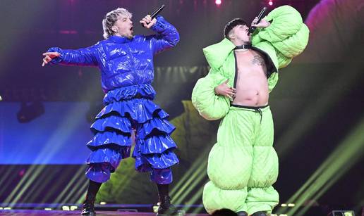 FOTO Spektakl na eurovizijskoj pozornici: Pogledajte slike s probe Kaarije i Baby Lasagne!
