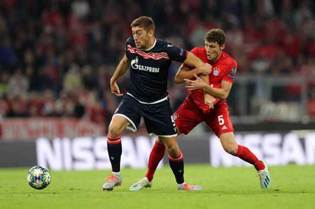 Munich, 18.09.2019, firo, football, Champions League, season 2019/2020, 1st group match, FC Bayern Munich - Red Star Belgrade