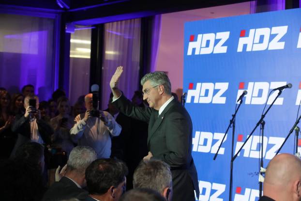 Rijeka: Premijer Plenković na proslavi 36. godišnjice osnutka HDZ-a