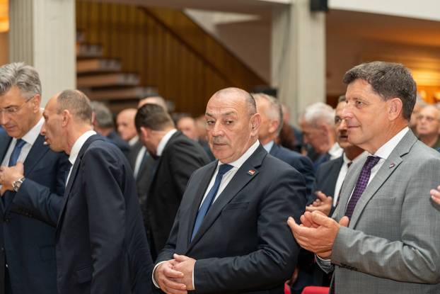 Gospić: Andrej Plenković na obilježavanju 36. obljetnice osnivanja HDZ-a u Ličko-senjskoj županiji