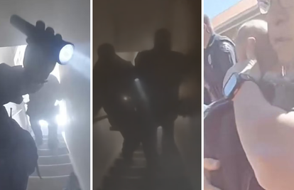 VIDEO Sekunde od tragedije! Policajac puzeći kroz dim spasio bebu iz požara: 'Bože, hvala ti!'