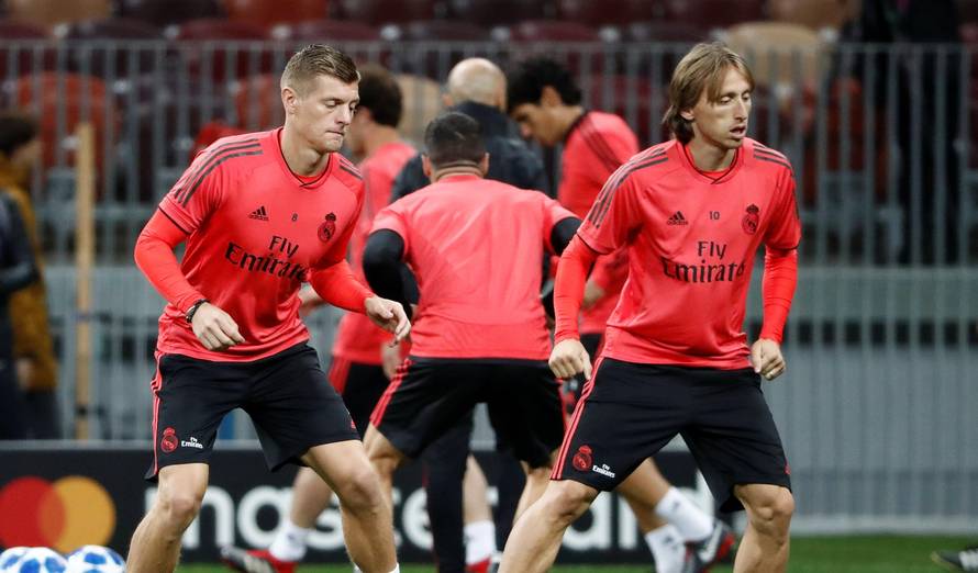 Champions League - Real Madrid Training