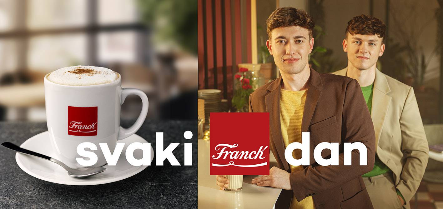 Franck predstavio novu kampanju s kreativnim konceptom "Franck svaki dan“