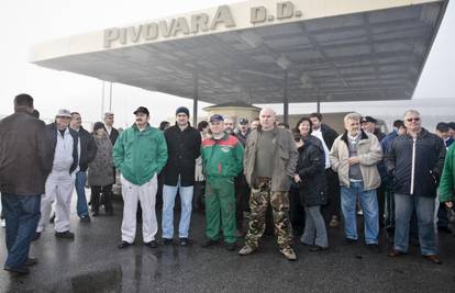 Osječki pivari su u štrajku zbog otkaza i manjih plaća