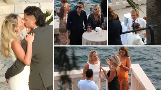FOTO Glamurozni prijem uoči vjenčanja godine: Rod Stewart i uzvanici uživaju u Dubrovniku