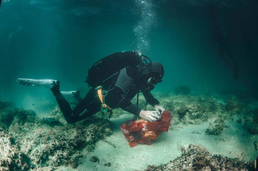 Skupili preko 700 kilograma smeća iz mora i plaža u Splitu