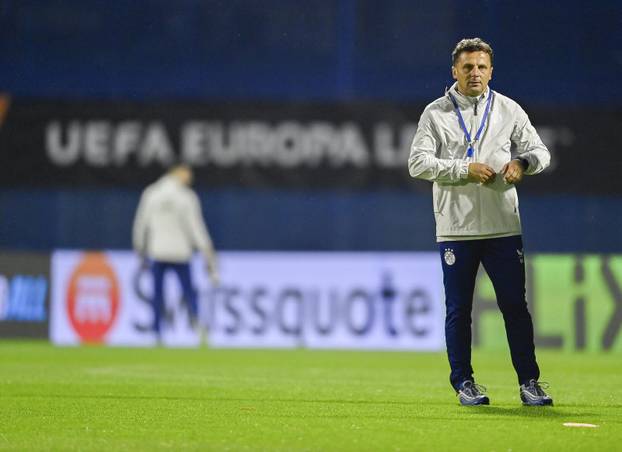 Zagreb: Trening GNK Dinamo uoči utakmice protiv Fenerbahce F.K.