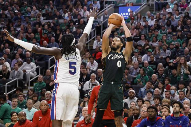 NBA: Philadelphia 76ers at Boston Celtics