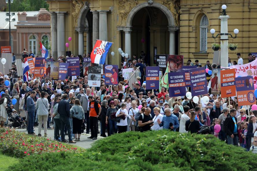 U Zagrebu održan Hod za život