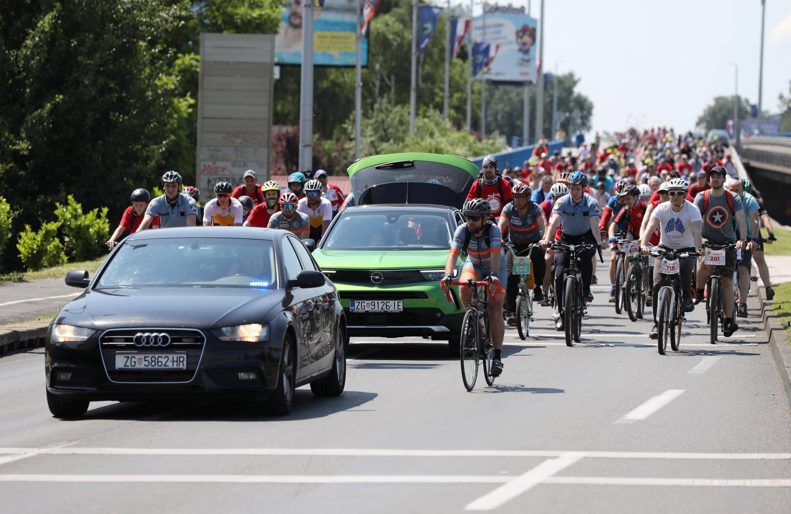 Završila je 39. Večernjakova biciklijada: Nakon pedaliranja započeo je tulum na Bundeku