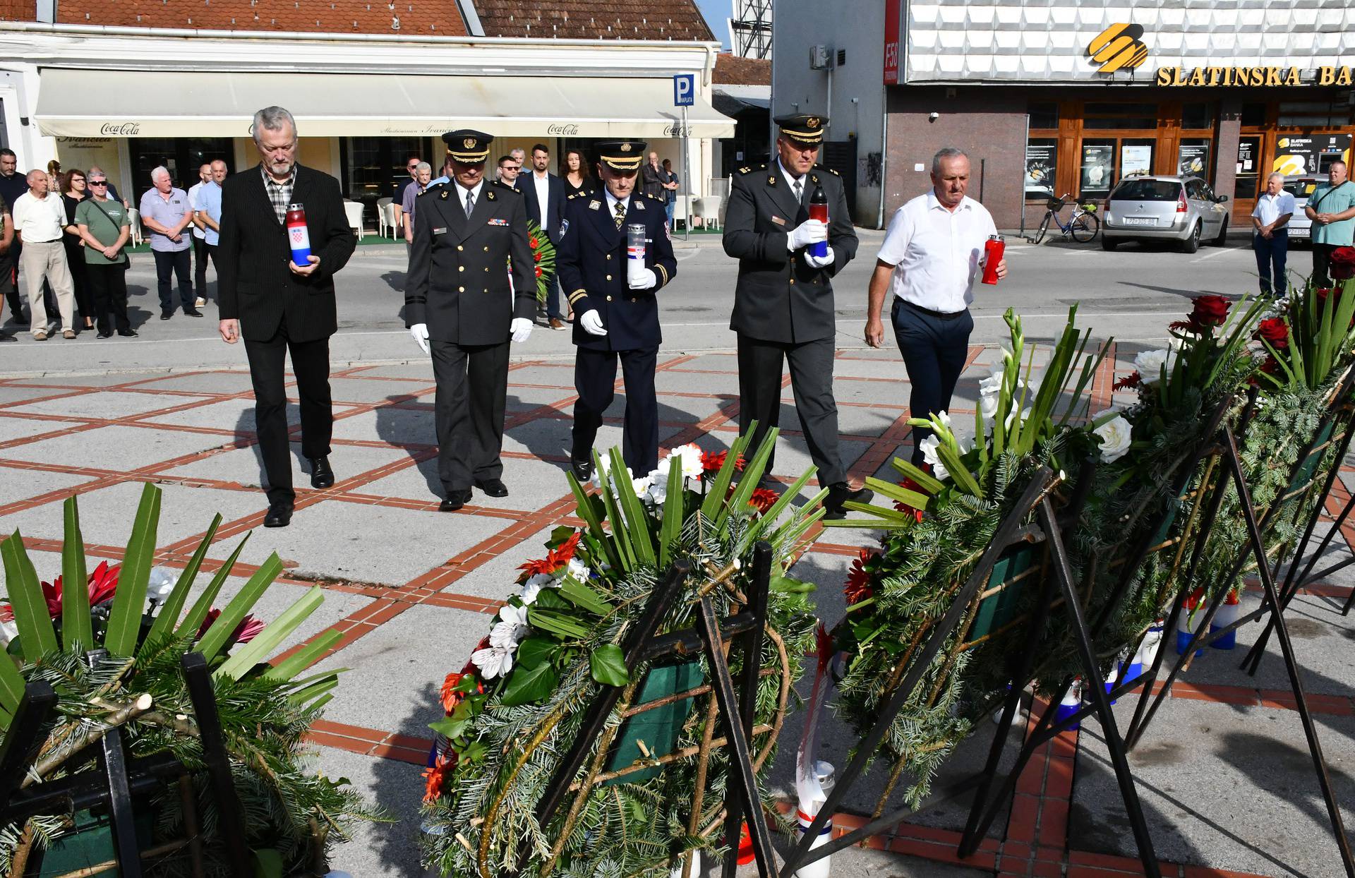 Požega: Svečanost polaganja vijenaca​ povodom Dana pobjede i domovinske zahvalnosti​