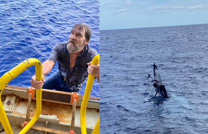 Mornara pronašli nasukanog na pramcu broda usred oceana