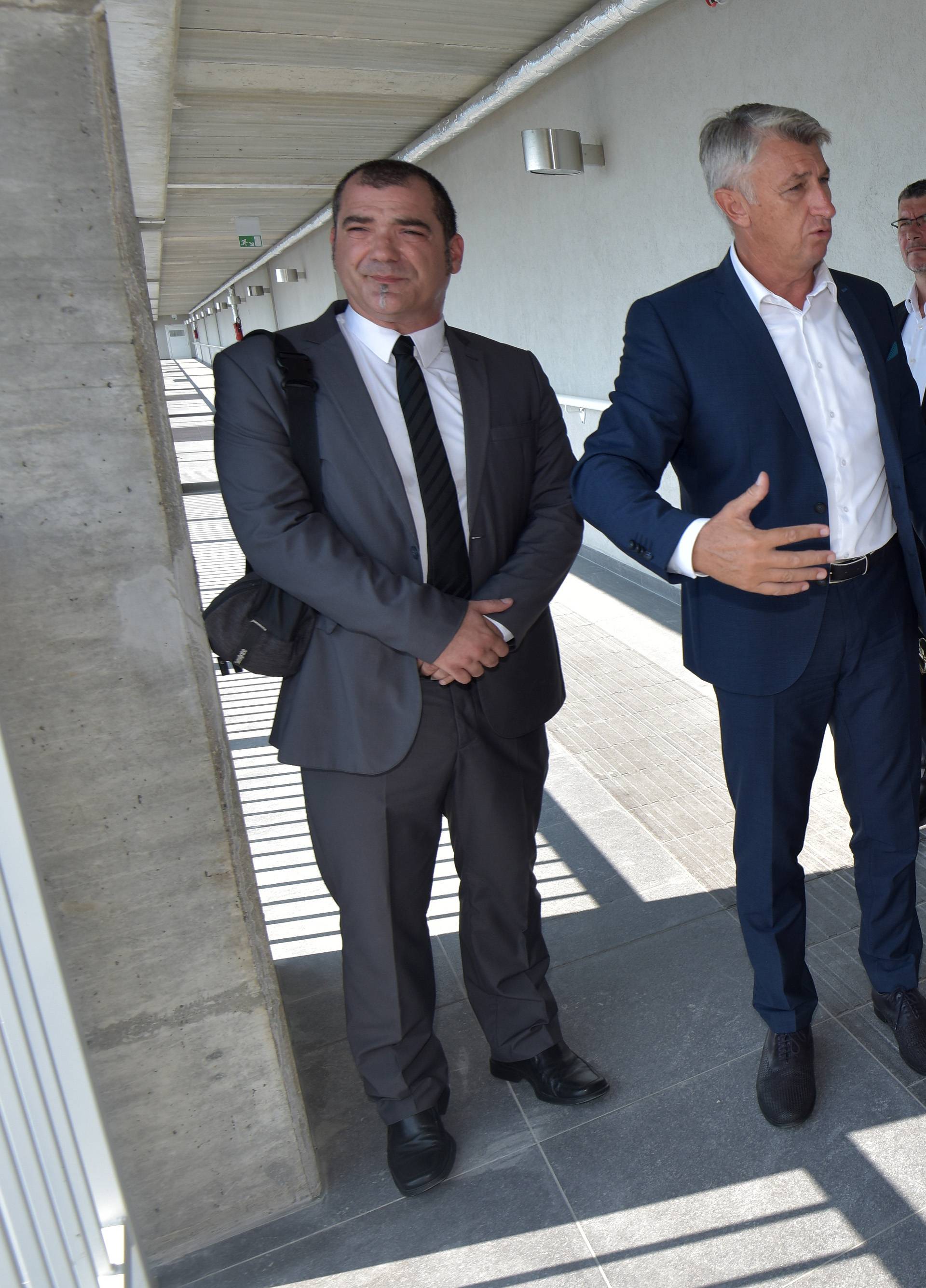 Zadar: Susret Å¾upana Longina i JandrokoviÄa te zajedniÄki obilazak terminala GaÅ¾enica