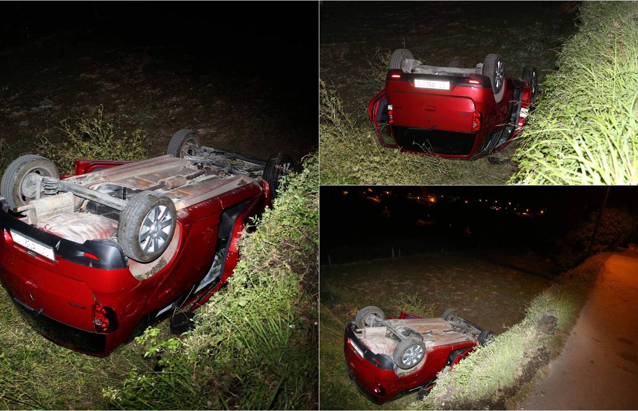Krš i lom u Splitu: Prevrnuo se na krov, poginula žena u autu