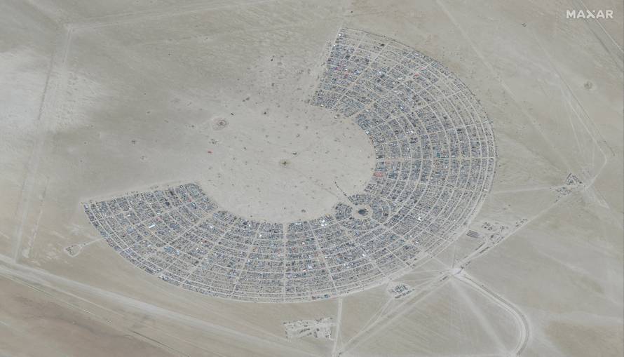 2023 Burning Man festival in Nevada