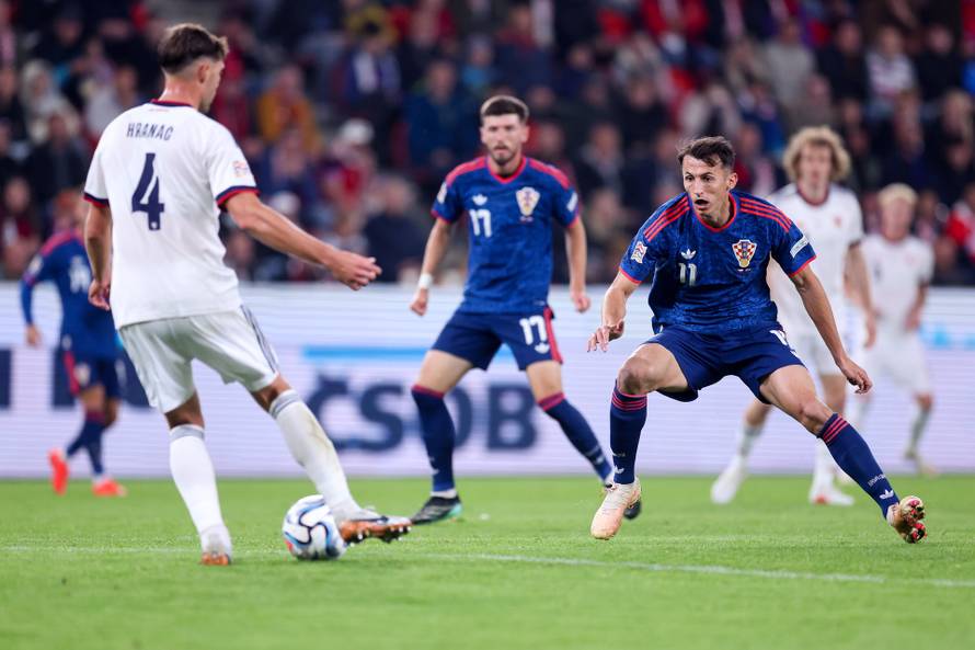 Prag: Češka i Hrvatska u susretu prvog kola skupine 3 Lige A UEFA-ine Lige nacija