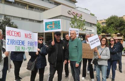 Skandalozno: Radnici splitske Dalme prosvjeduju. Nisu dobili plaće još od 2012. godine