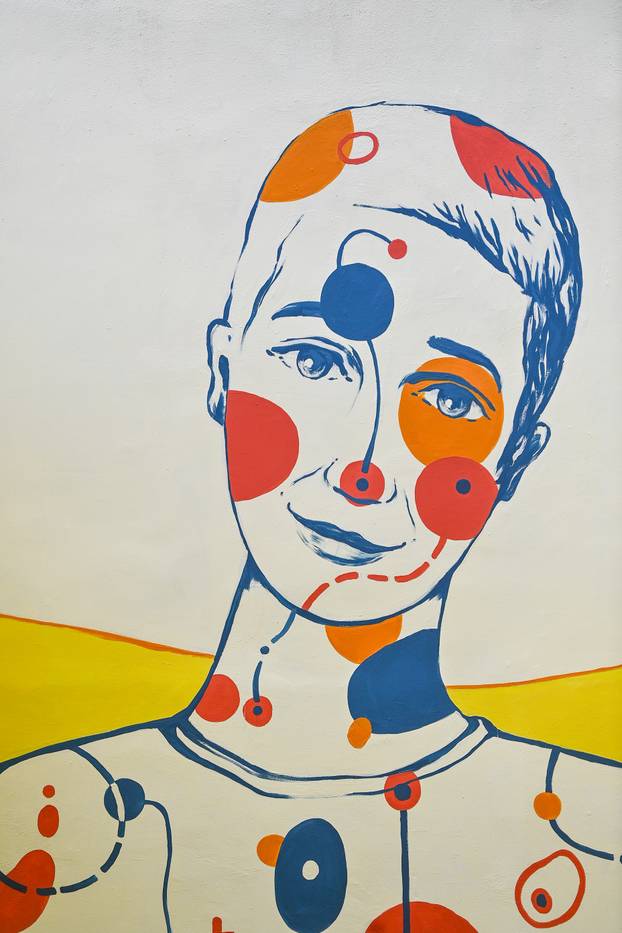 Zagreb: Novi šareni mural na platou Mamutice