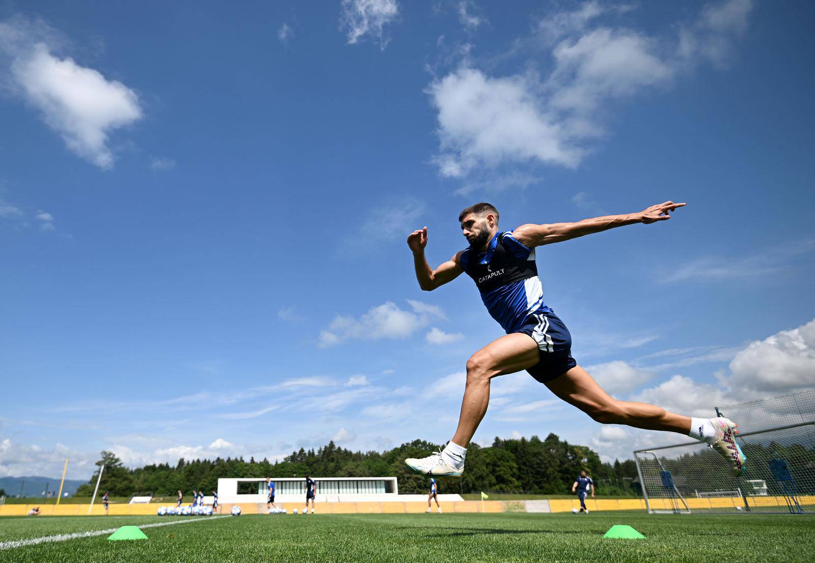 Brdo kod Kranja: Trening Dinama u sklopu priprema