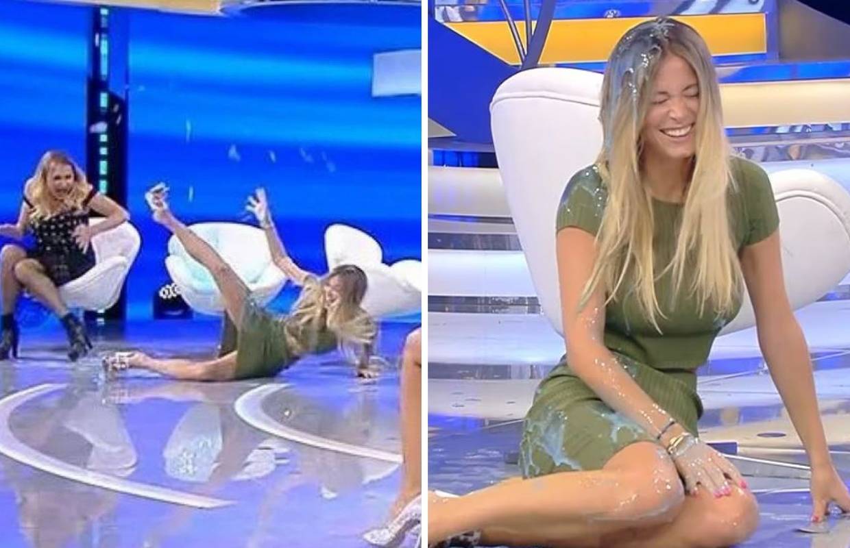 VIDEO Smjestili Diletti: Sluz joj završila u kosi pa se poskliznula