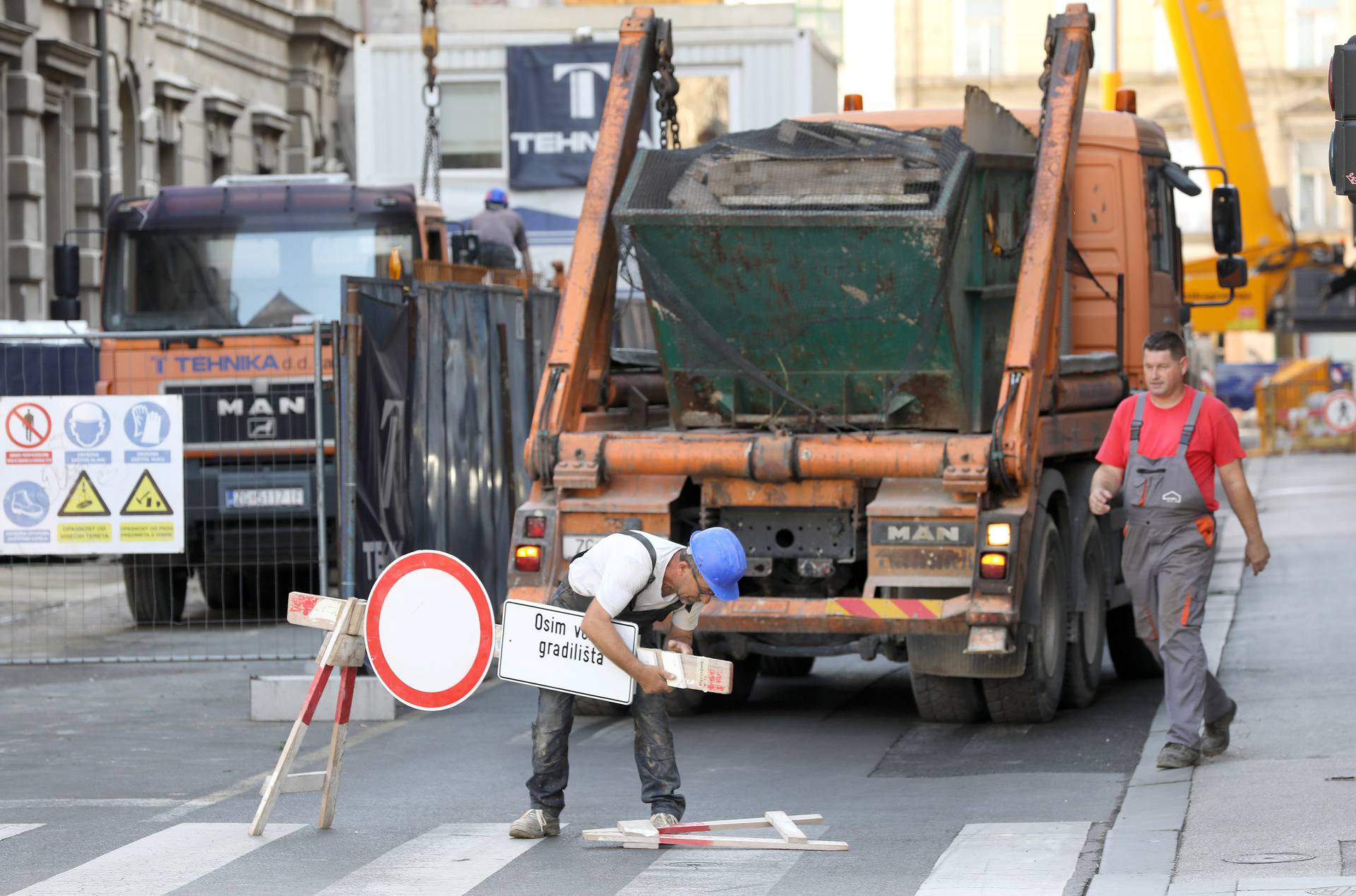 Zagreb: Dio Gunduli?eve ulice bit ?e zatvoren zbog radova