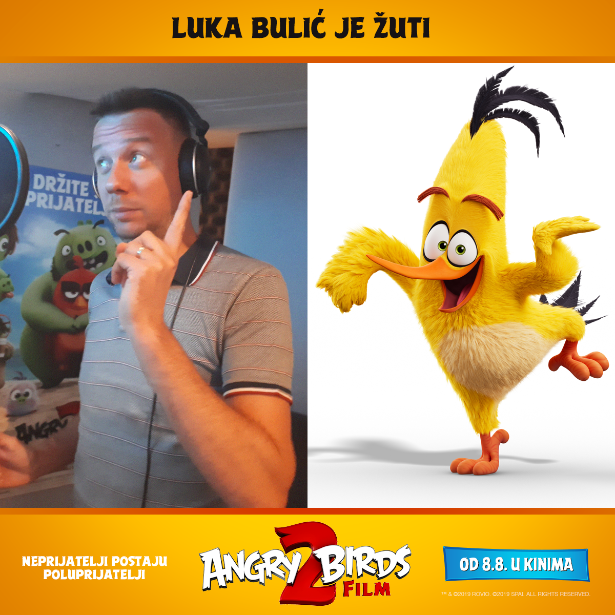 Predstavljamo glumačku ekipu sinkronizacije „Angry birds 2“