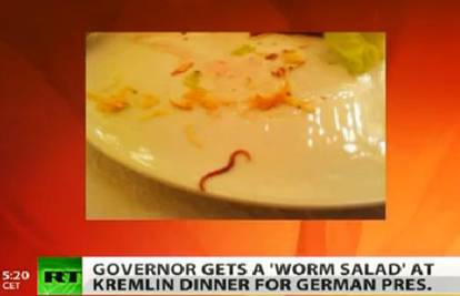 Iznenađenje: Guverneru je iz svečane večere izgmizao crv