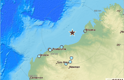 Snažan potres od 6,6 Richtera pogodio je zapadnu Australiju