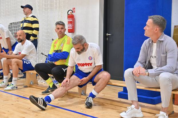 Makarska: Donatorska utakmica veterana Hajduk - Dinamo za Mladena Bartolovića